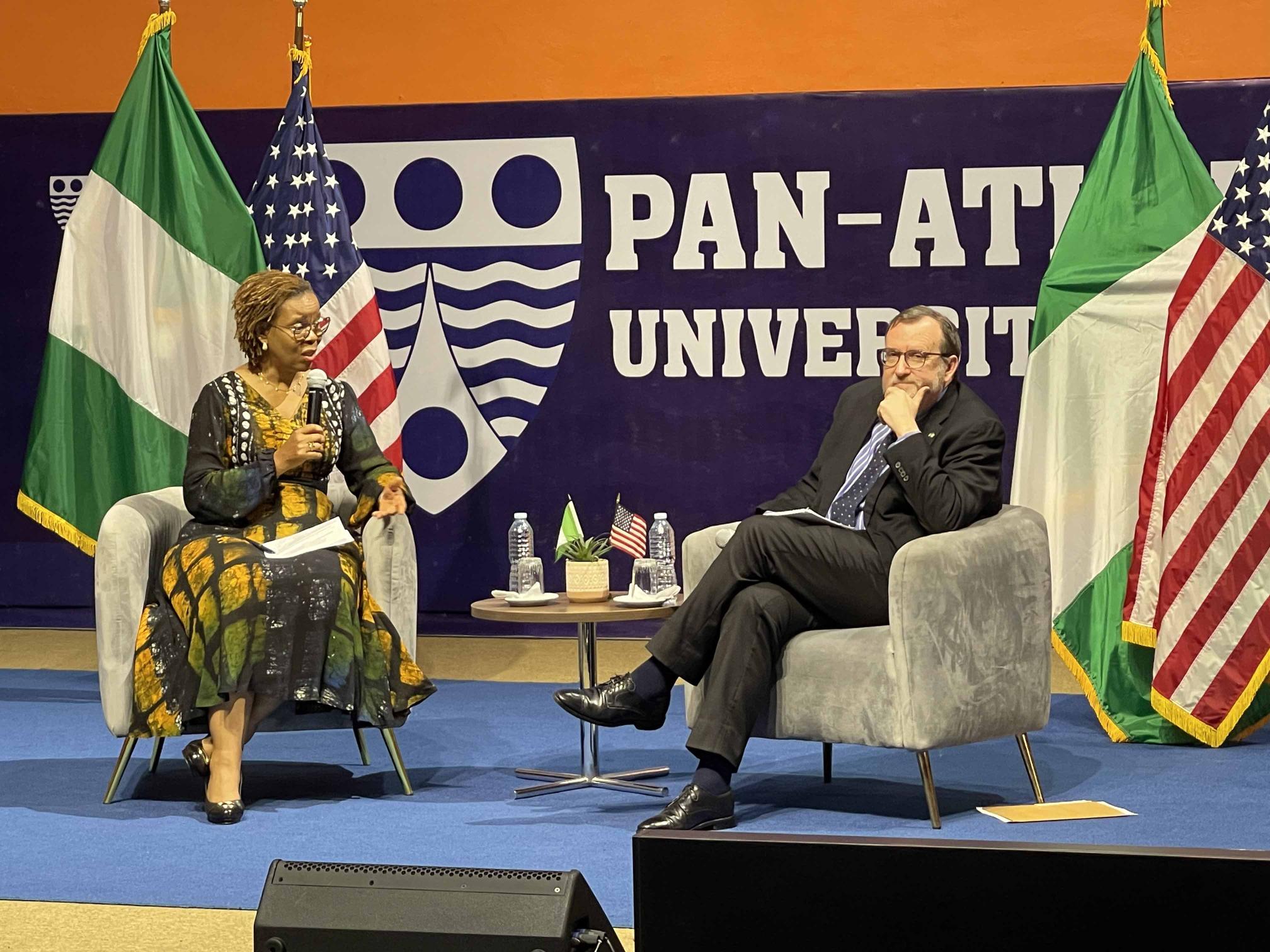 U.S. Ambassador Discusses Bilateral Ties During LBS Visit