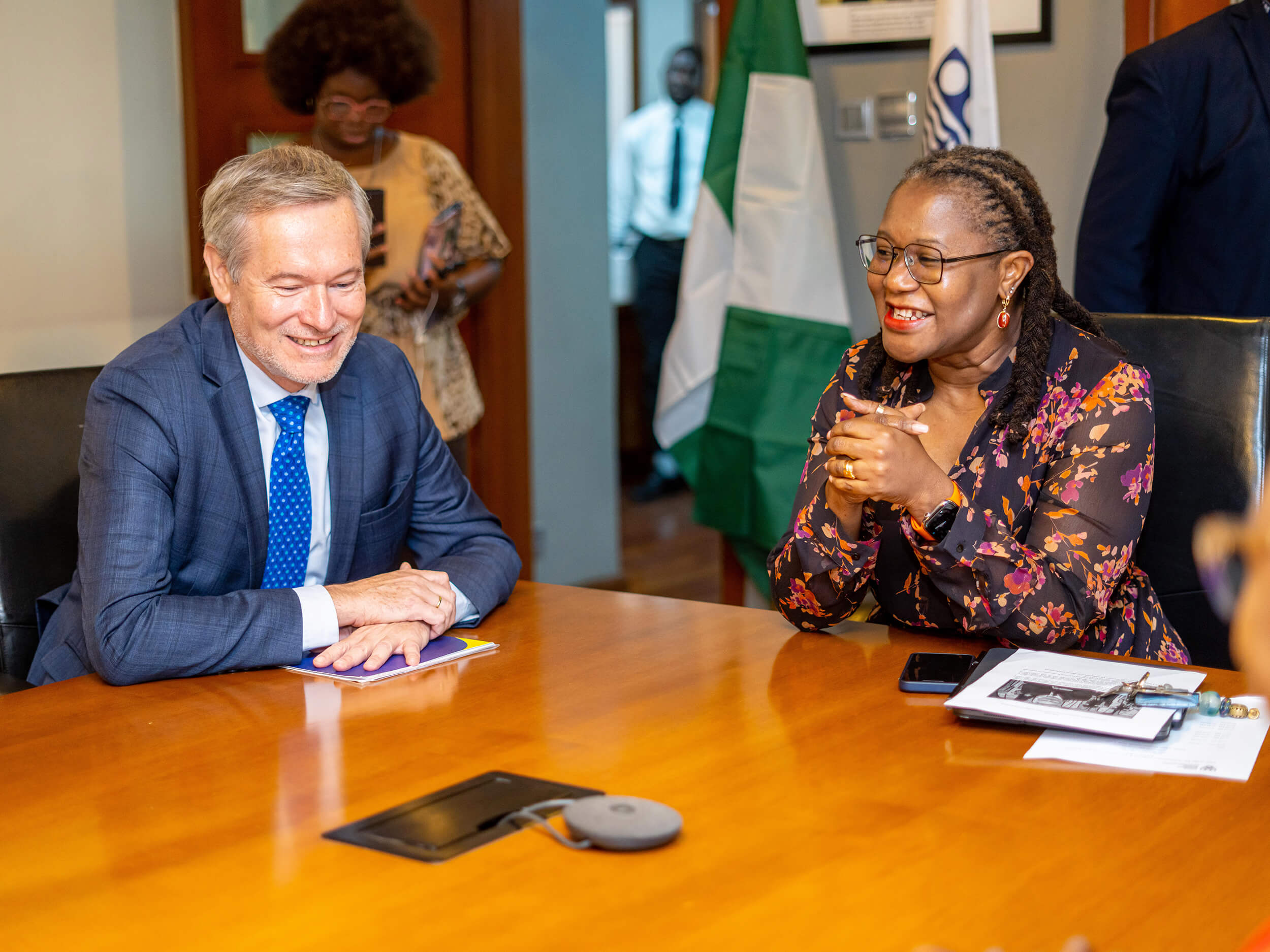 Lagos Business School Hosts EU Ambassador Gautier Mignot for Fireside Chat on Strengthening EU–Nigeria Partnership