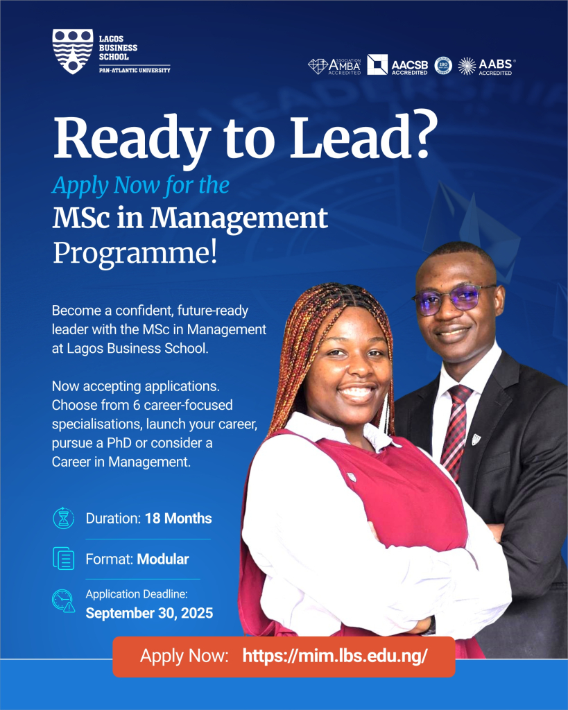 Apply Now for MSc in Manageement