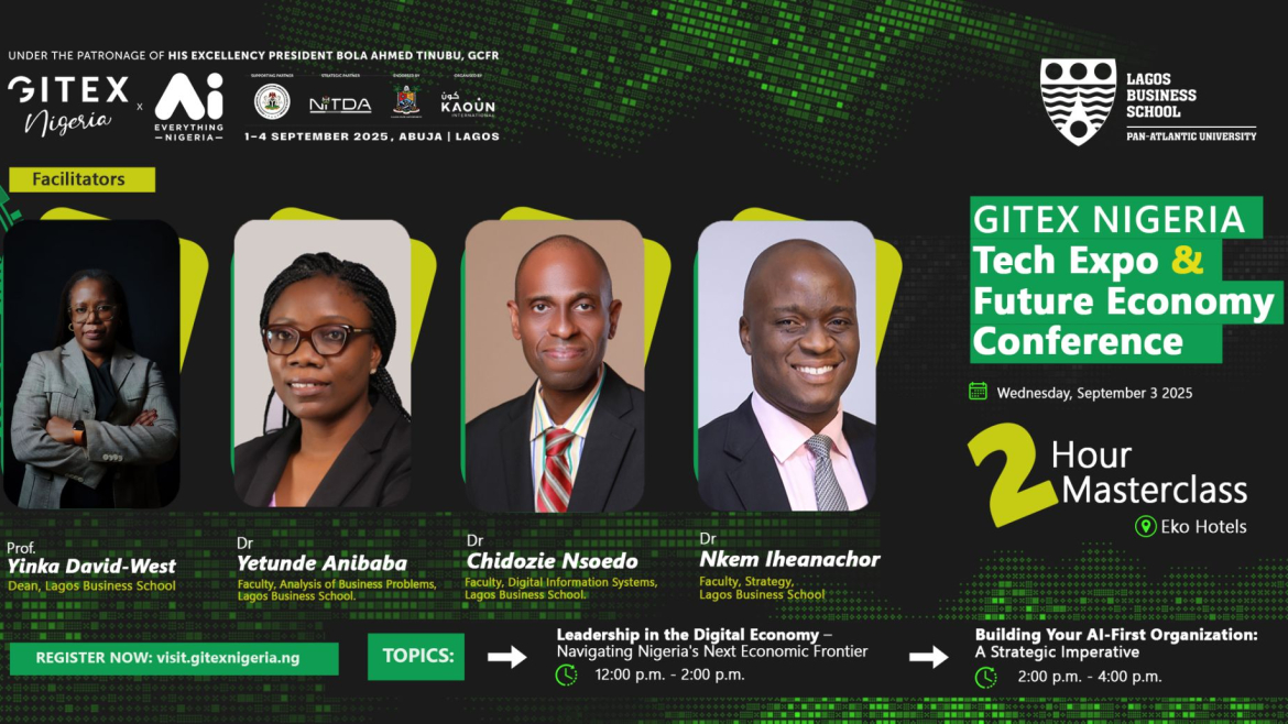 Lagos Business School to Host Masterclass at GITEX Nigeria 2025