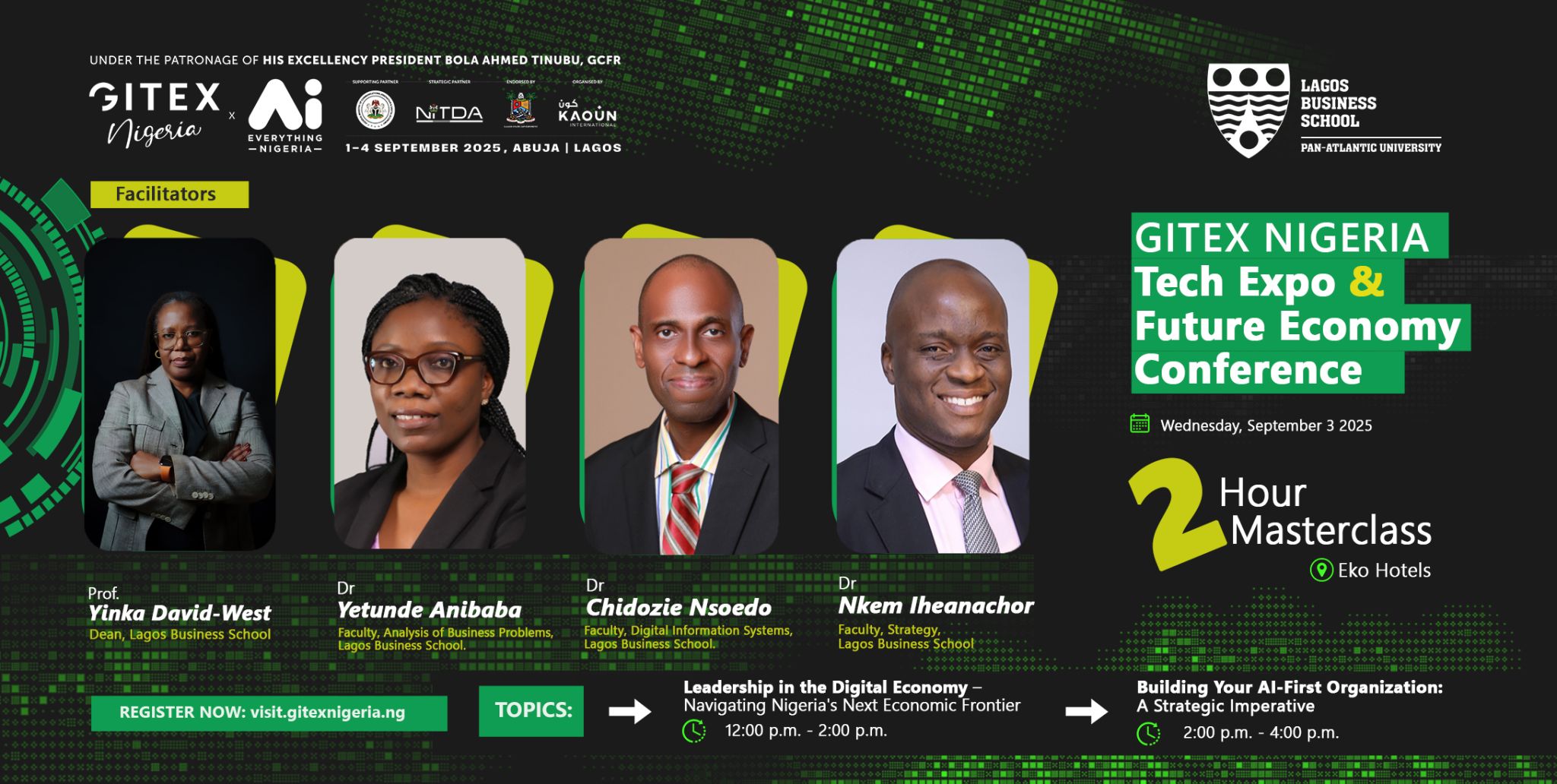 Lagos Business School to Host Masterclass at GITEX Nigeria 2025