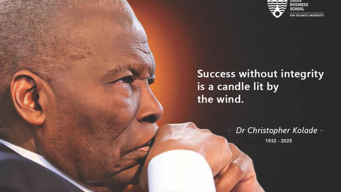A Timeless Legacy of Integrity: A Tribute to Dr Christopher Kolade, CON