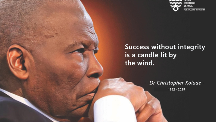 A Timeless Legacy of Integrity: A Tribute to Dr Christopher Kolade, CON