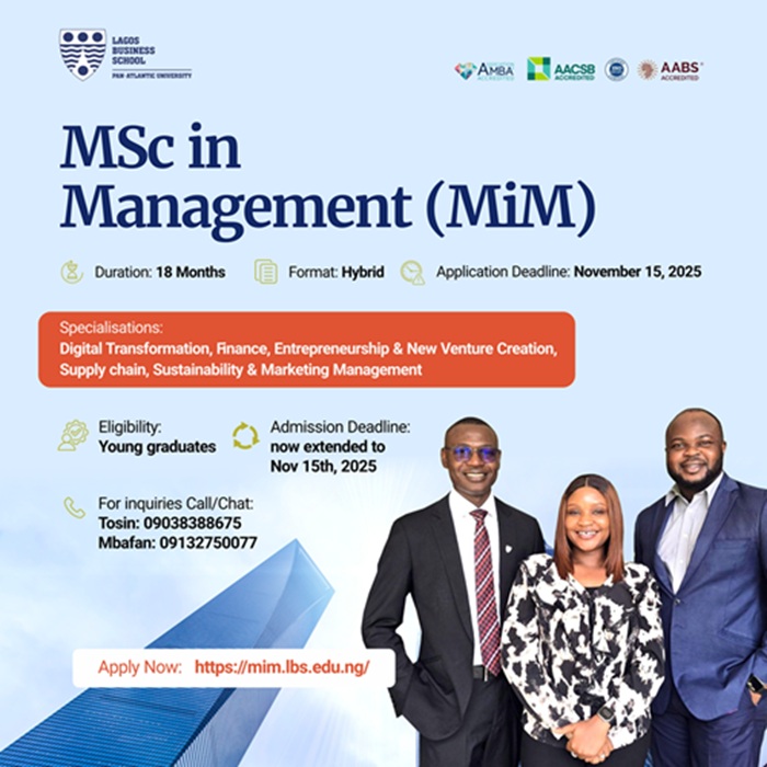 Msc in Management