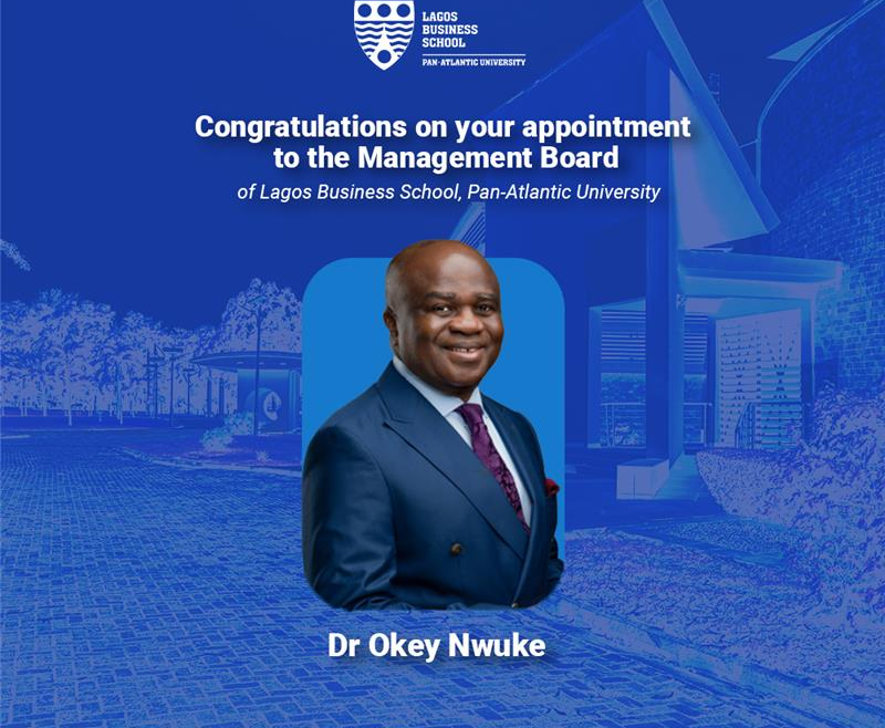 Okey Nwuke Appointed to the LBS Management Board
