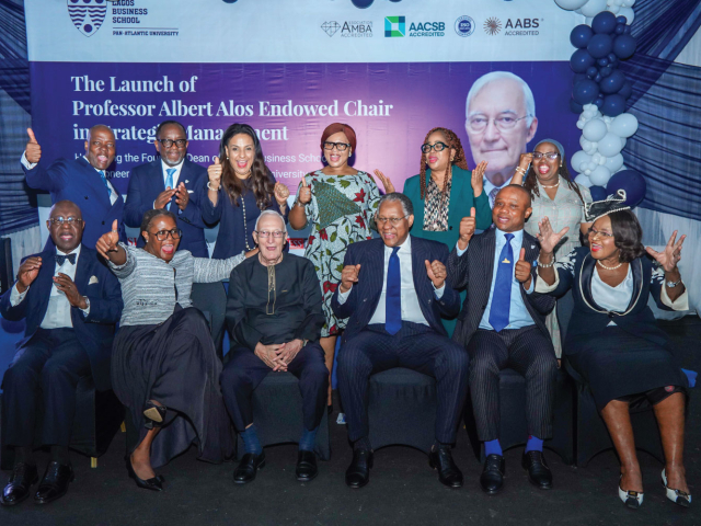 Lagos Business School Launches Professor Albert Alos Endowed Chair in Strategic Management