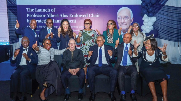 Lagos Business School Launches Professor Albert Alos Endowed Chair in Strategic Management