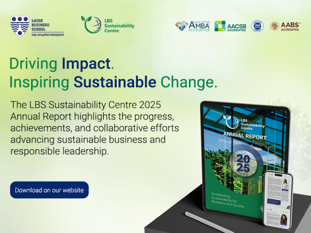 LBS Sustainability Centre 2025 Annual Report: Accelerating Sustainability for Business and Society