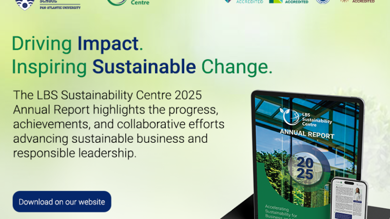 LBS Sustainability Centre 2025 Annual Report: Accelerating Sustainability for Business and Society